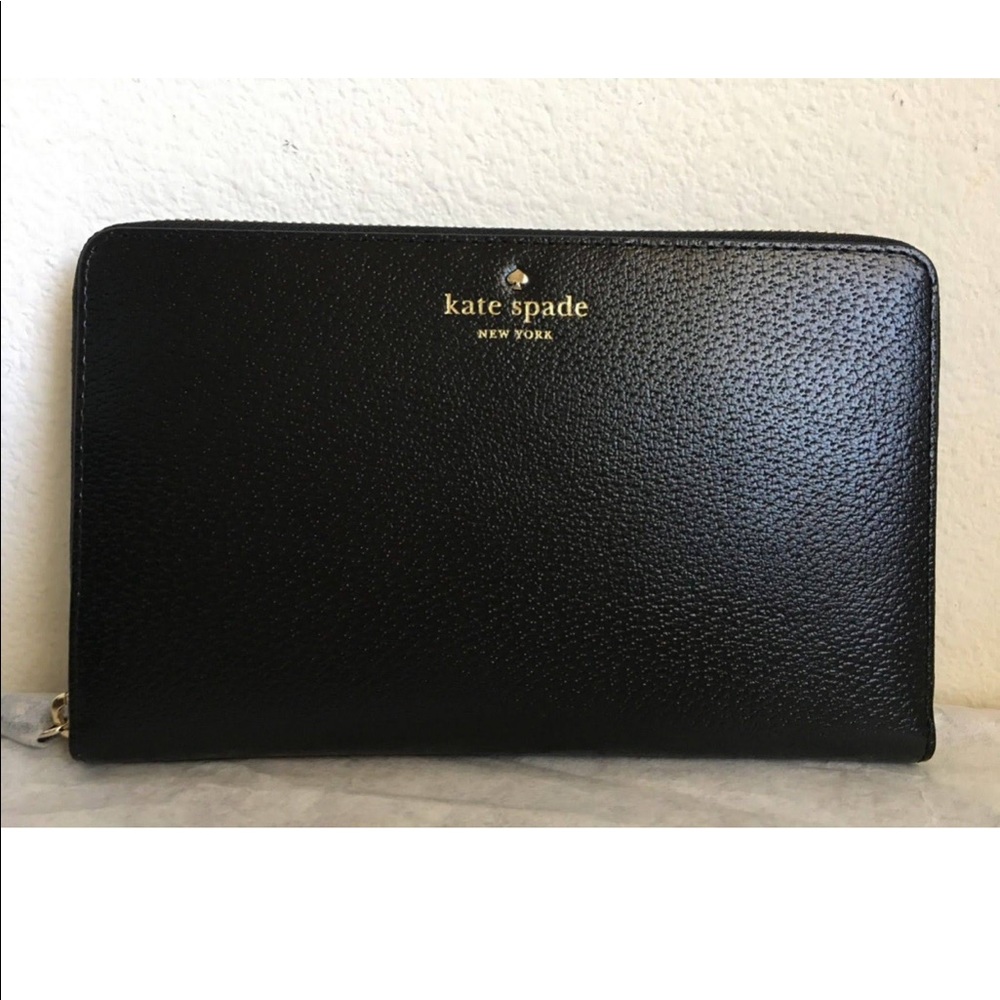 Kate Spade Grand Street Travel Leather Wallet